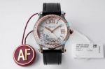 AF Factory Chopard Happy Sport Diamond Replica Watch Rose Gold White Dial